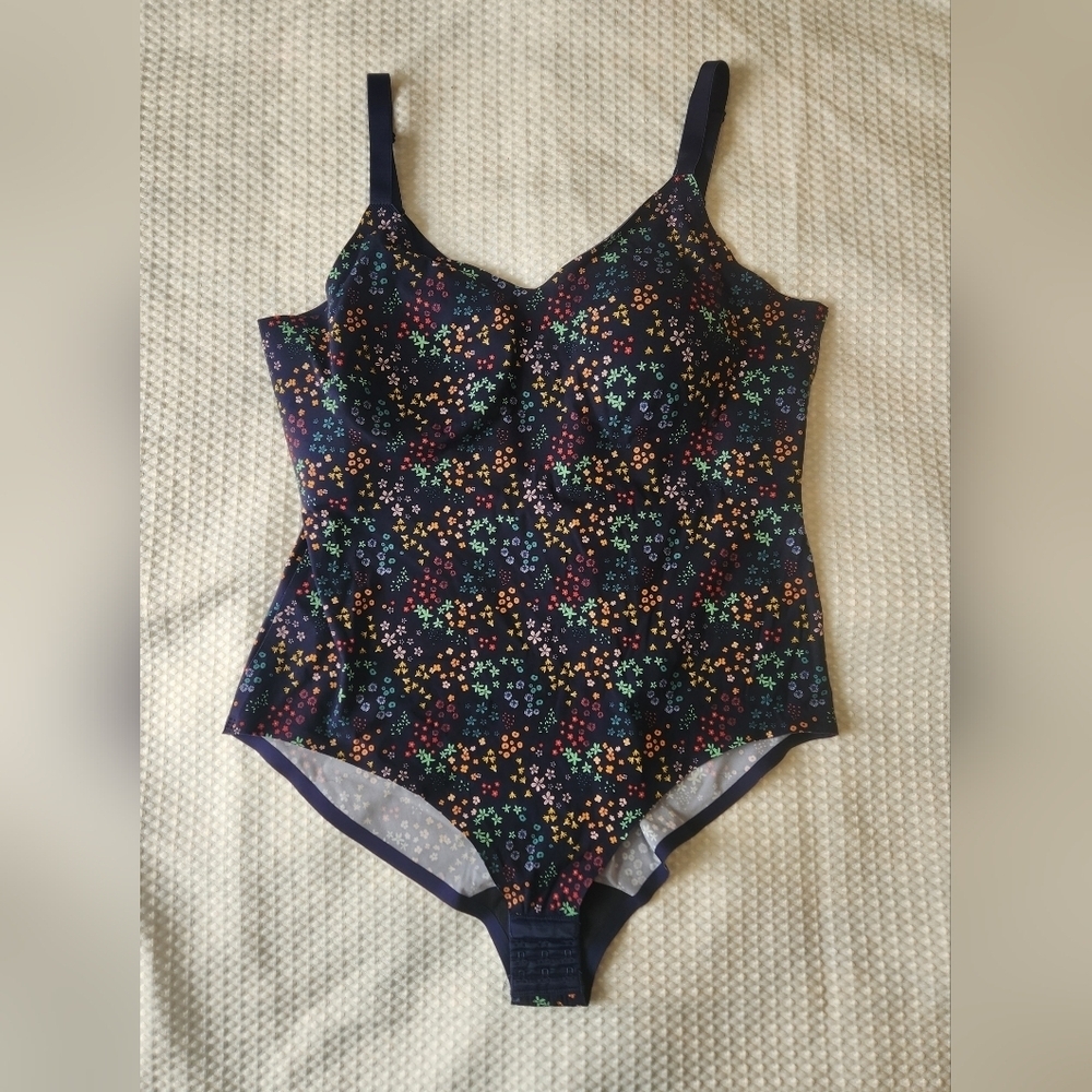Knix Bodysuit with Colorful Floral Design Size XXXL
